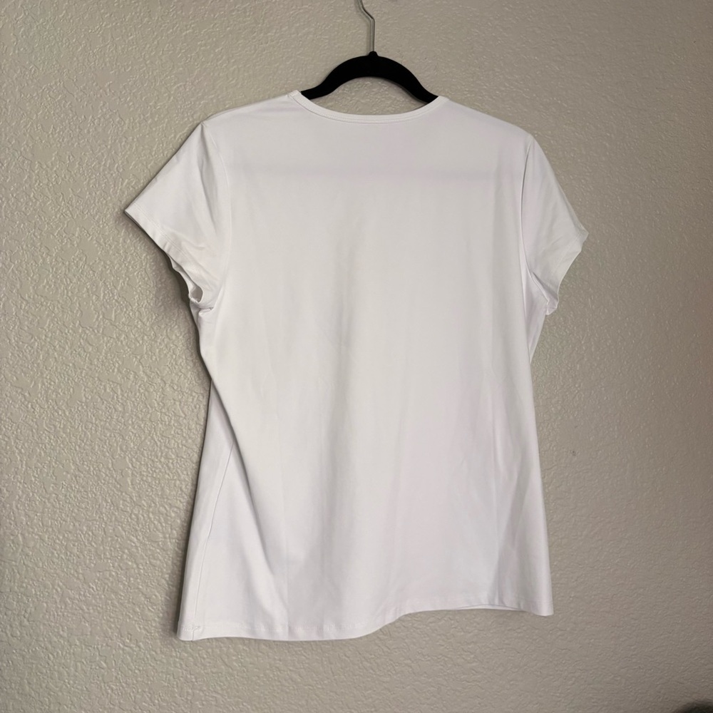 J Mclaughlin White Basic Performance Nylon Spande… - image 2